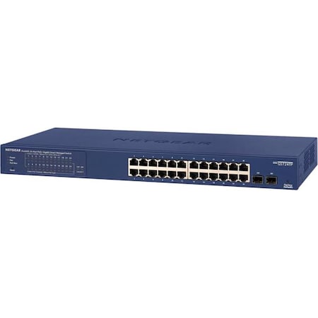 24-Port Gigabit PoE Plus Ethernet Smart Managed Pro Switch With 2SFP Ports